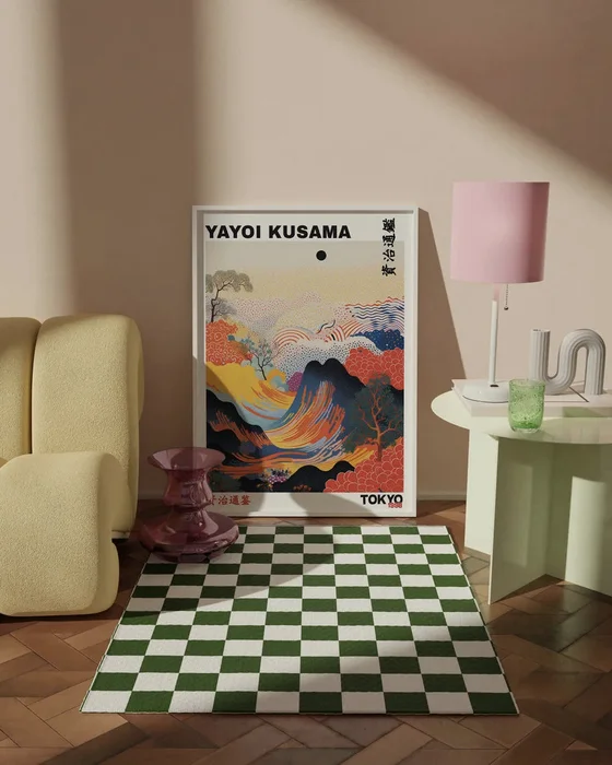 Yayoi Kusama - Colorful en Multicolor - Láminas, Uruguay | La Cuadrería, vista 4