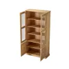 Cristalero - 4 Puertas - Línea Oslo - Natural en Madera natural - Bibliotecas, Uruguay | Ecowood, vista 3 de 4