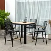 Silla de Bar - Portals - Negro en Negro - Muebles para el exterior, Uruguay | Rústico Hogar, vista 2 de 5