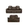 Juego De Sillones Re-cuero Mr2138 3 + 2 Chocolate en CHOC. - Sillones y sofás, Uruguay | Divino, vista 2 de 4