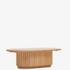 Mesa de centro Licia - de madera maciza de mango 120 x 60 cm en Madera natural - Mesas de living, Uruguay | Kavehome, vista 1 de 8