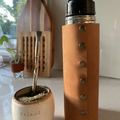 Termo con forro de cuero en Marrón - Decoración, Uruguay | Dreams On Time, vista 5