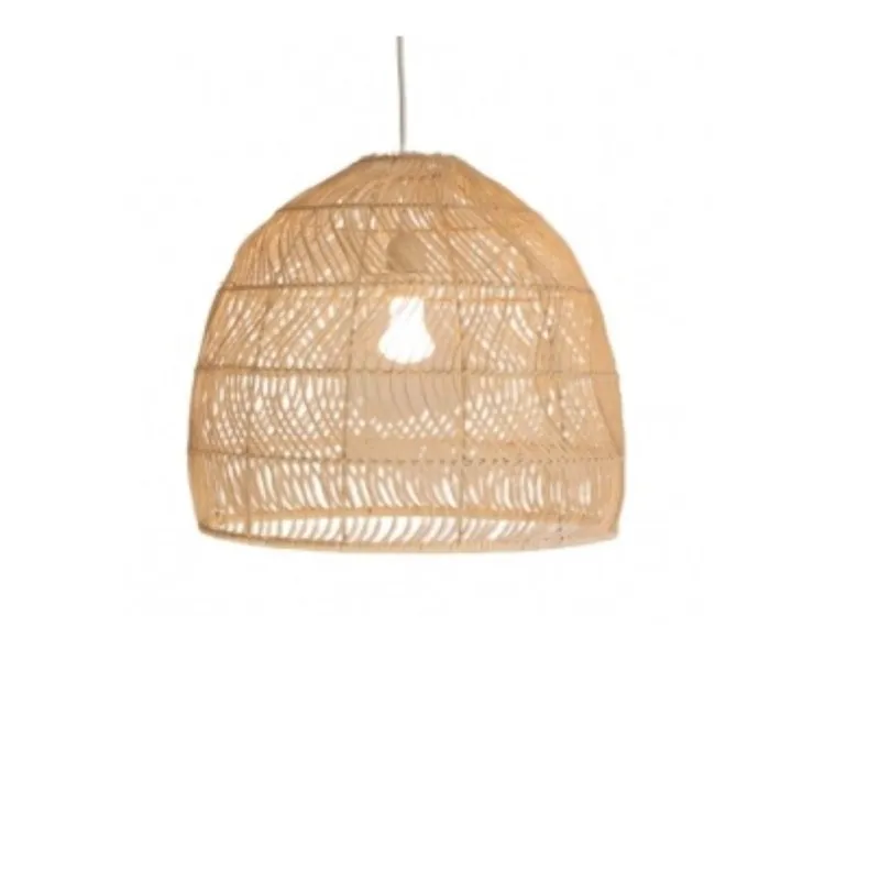 Iluminación Colgante en Rattan en Madera natural - Lámparas colgantes, Uruguay | Finkel