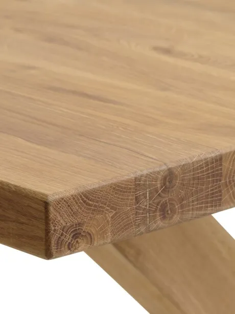 Mesa de comedor GRIBSKOV 100x230 roble en Madera natural - Mesas de comedor, Uruguay | JYSK