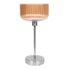Lampara De Mesa Metal-y-vidrio Natural-beige Lt95171 en Amarillo - Lámparas de mesa, Uruguay | Divino, vista 1 de 2