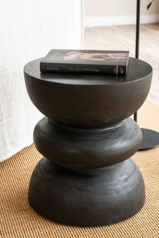 MESA AUXILIAR CABO - SUAR BLACK en Negro - Mesas de living, Uruguay | La Iberica, vista 3