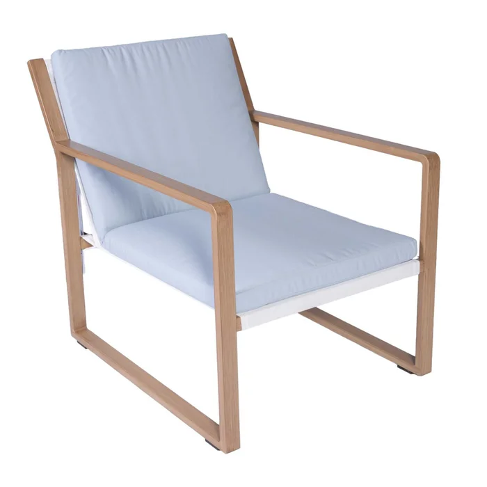 Set De Terraza Aluminio Aluminio Blanco Coral en BLANCO BEIGE - Muebles para el exterior, Uruguay | Divino, vista 5