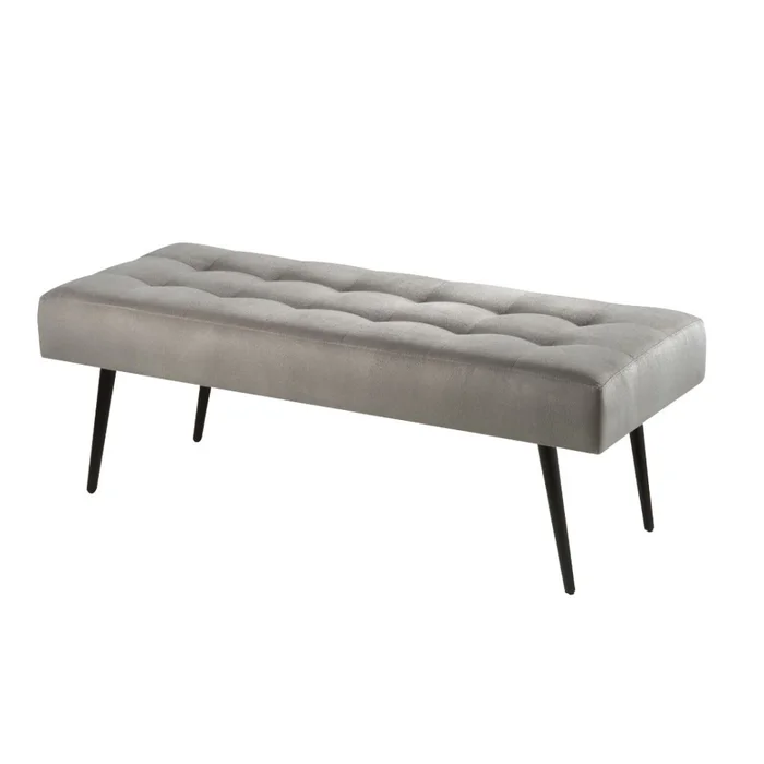 Recamier Olivia Gris en Gris - Respaldos de cama, Uruguay | Noe
