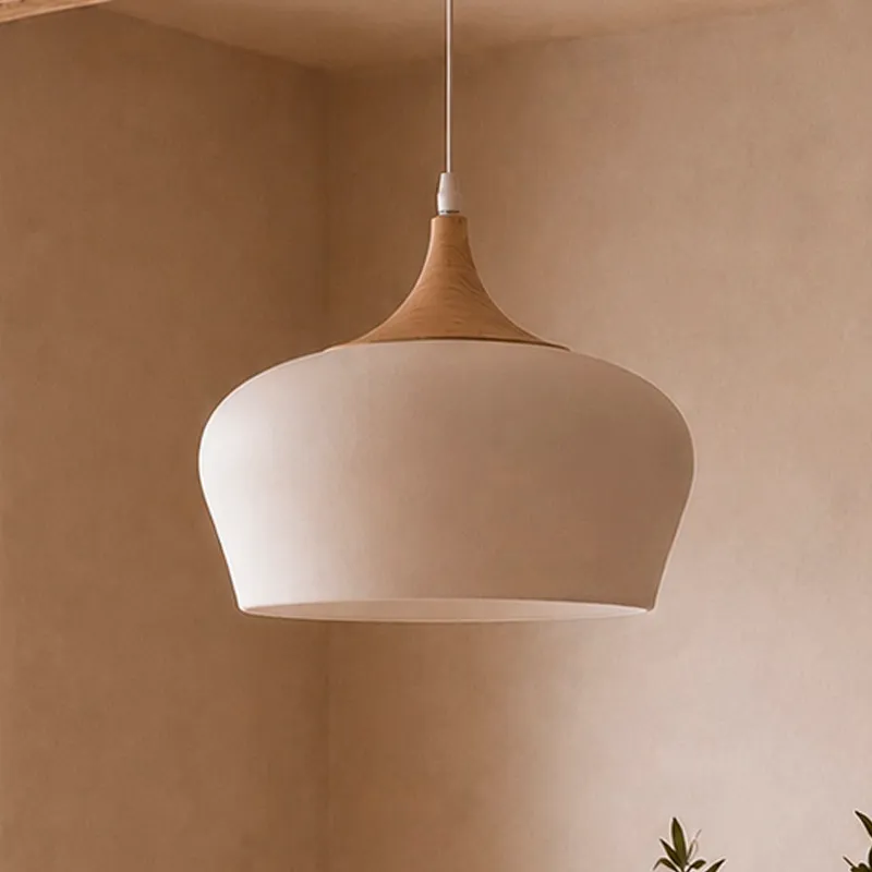 Lámpara De Techo Olson en Blanco - Lámparas colgantes, Uruguay | Alta Gracia Deco
