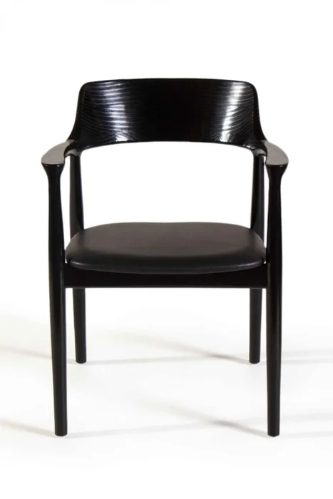 SILLA JACKIE CAOBA NEGRA 58X56X78H 122357 en Negro - Sillas, Uruguay | Vinibel