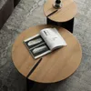 MESA DE CENTRO OSLO Natural CIRCULAR - Mesas de comedor, Uruguay | Viasono, vista 2 de 4