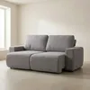 Sofá Adan (Retráctil) - Tela Microfibra - 2 módulos - 12091 (Gris) en Gris - Sillones y sofás, Uruguay | NYR, vista 3 de 7