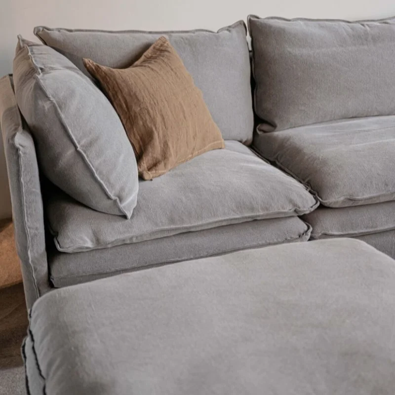 Sofá Comoditá - Módulos / Gris en Gris - Sillones y sofás, Uruguay | Fábrica Italiana, vista 3