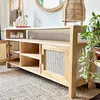 Rack para TV con fibras naturales - Muebles, Uruguay | Decoramuss, vista 2 de 5