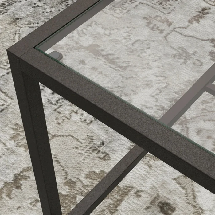 Mesa de Living Sauder Charlotte en Negro - Mesas de living, Uruguay | Ecowood, vista 4