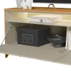 Rack para tv Dubai 180cm con Led - Patas en madera maciza - Muebles para TV, Uruguay | Balton, vista 9 de 10