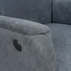 Sofá Reclinable Elétrico 1 Cuerpo Tela Gris Homero en Gris - Sillones y sofás, Uruguay | Divino, vista 5 de 6
