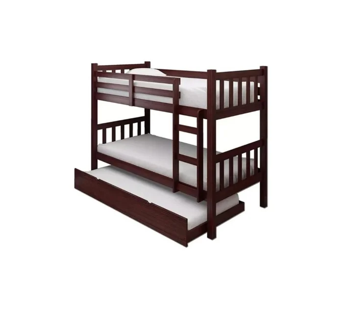 Cucheta Tricama - Cama Auxiliar - Nogal en Marrón - Dormitorio, Uruguay | Rústico Hogar
