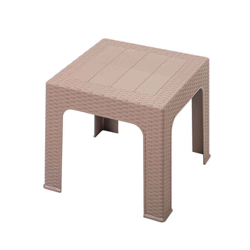 Set Terraza Polipropileno Marron Cassis en Beige - Muebles para el exterior, Uruguay | Divino, vista 5