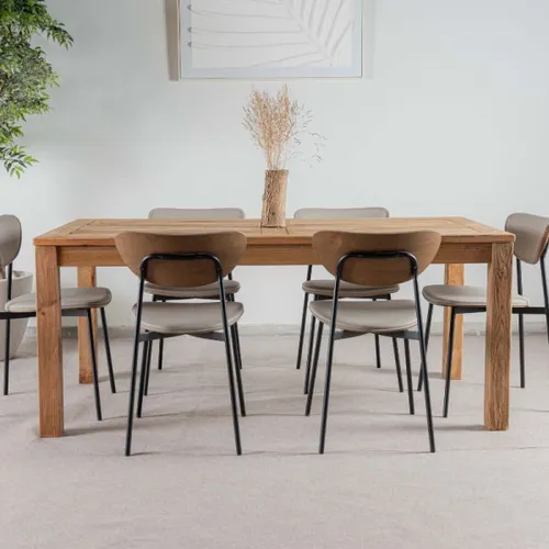 Mesa Comedor Trattoria en Marrón - Mesas de comedor, Uruguay | Fábrica Italiana