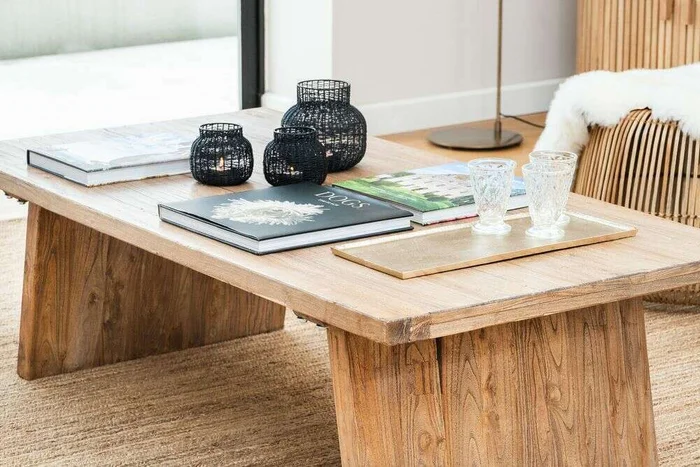 MESA LIVING AUSTRALIA - 1.50 X 0.77 en Madera natural - Mesas de living, Uruguay | La Iberica, vista 8