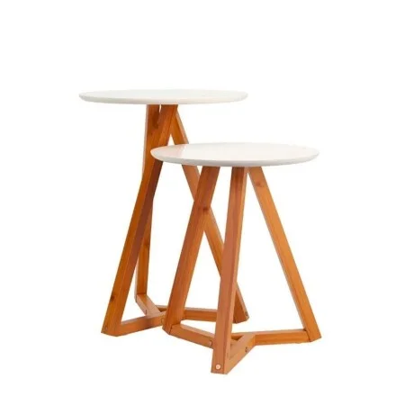 Mesa nido Classic - Off Withe en Beige - Mesas de living, Uruguay | La Cueva Muebles, vista 4