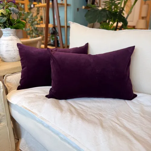 Almohadon terciopelo rectangular - Muebles, Uruguay | FMB