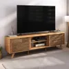 Rack Grecia 175 cm - Madera de Pino Natural - Muebles para TV, Uruguay | Berna home, vista 2 de 3