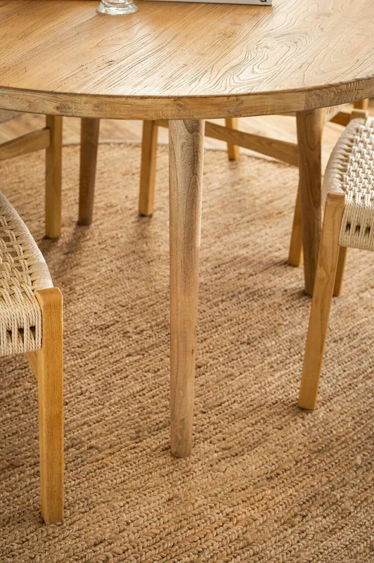 MESA COMEDOR NORDICA - OLMO NATURAL - 1.20 MTS en Madera natural - Mesas de comedor, Uruguay | La Iberica, vista 17