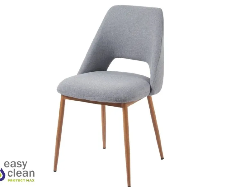 Silla de Comedor tapizada OCTAVIA - Gris en Gris - Sillas, Uruguay | Finkel