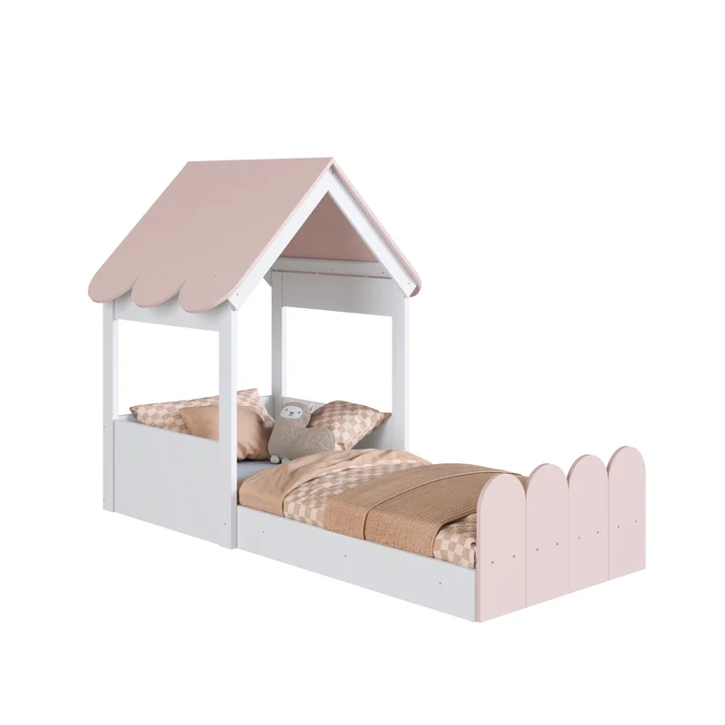 Cama Gretel – Rosado - Dormitorio, Uruguay | RM Muebles y Deco, vista 6