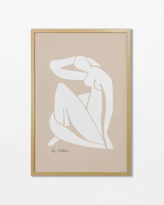 Matisse - Beige N.01 en Beige - Láminas, Uruguay | La Cuadrería