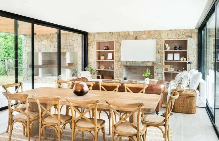 MESA COMEDOR ATHENA - 2.50 X 1.00 MTS en Madera natural - Mesas de comedor, Uruguay | La Iberica, vista 7