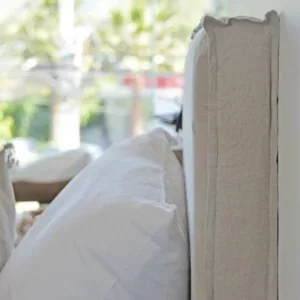 Respaldo con funda diseño fuelle en Beige - Dormitorio, Uruguay | Pieza Clave, vista 27