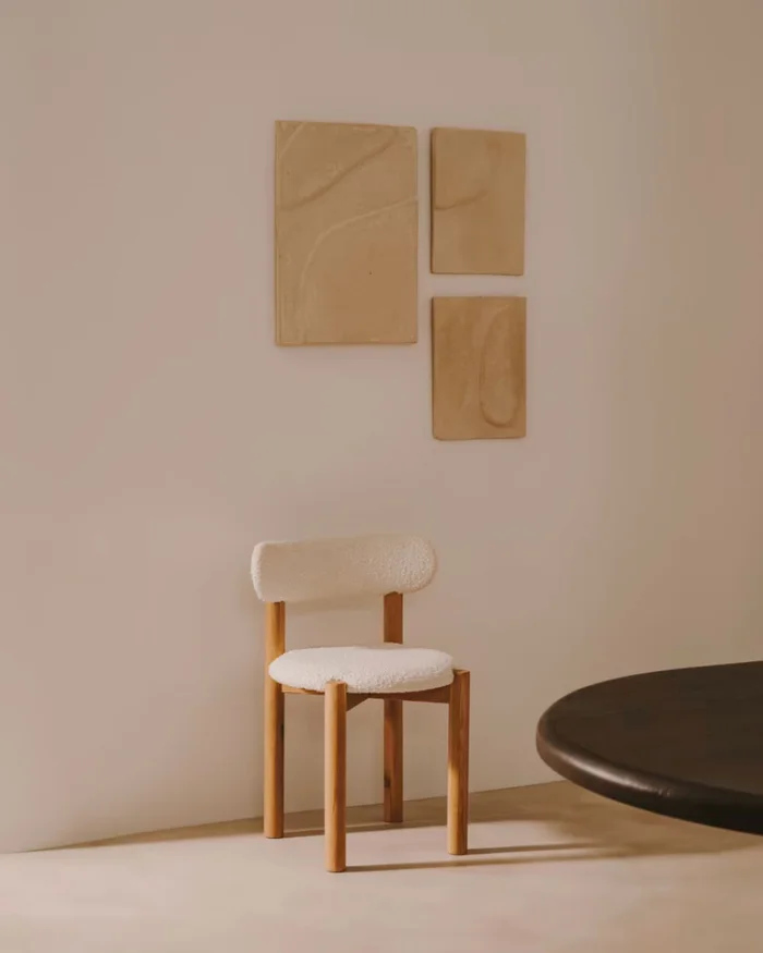 Cuadro Mirta de papel maché beige 40 x 58 cm en Beige - Decoración de pared, Uruguay | Kavehome, vista 2