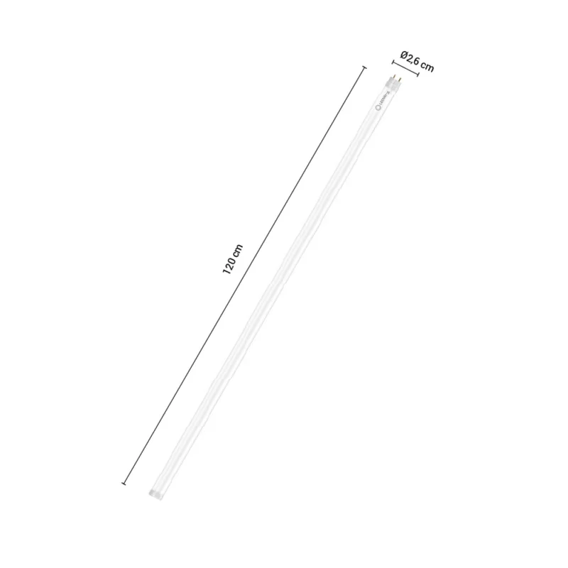 Tubo LED T8 18W LEDVANCE OSRAM G7 Luz Cálida en Blanco - Lámparas colgantes, Uruguay | Serlux, vista 5