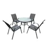 JUEGO DE JARDIN REDONDO CON 4 SILLAS en Gris - Muebles para el exterior, Uruguay | Alfa Ventas, vista 2 de 6
