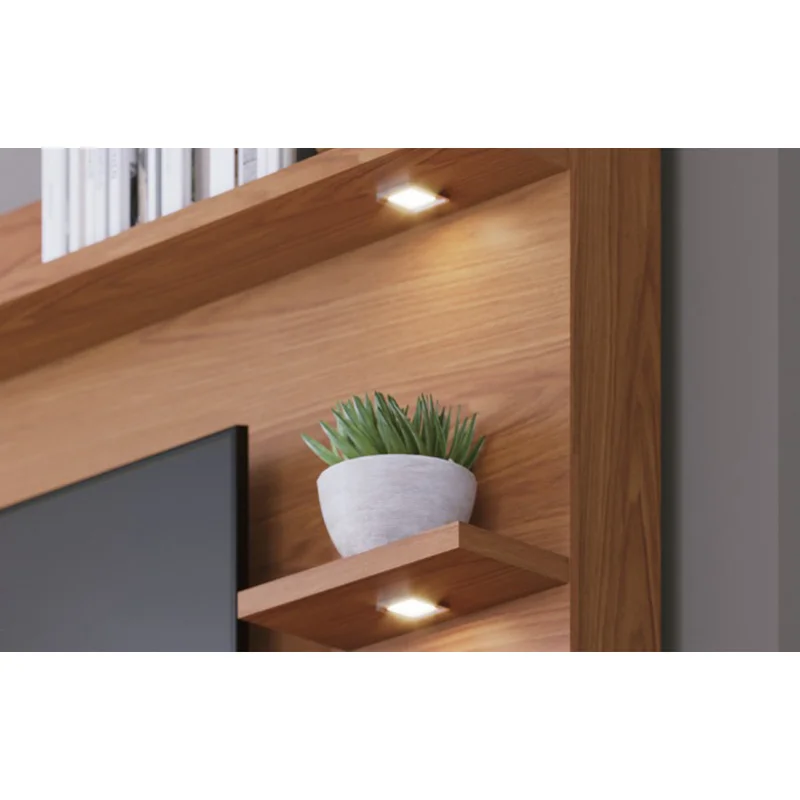 Rack Tv Modular Led Lcd Muebles Living Campeche en FREIJO GRIS - Muebles para TV, Uruguay | Soy Hogar, vista 5