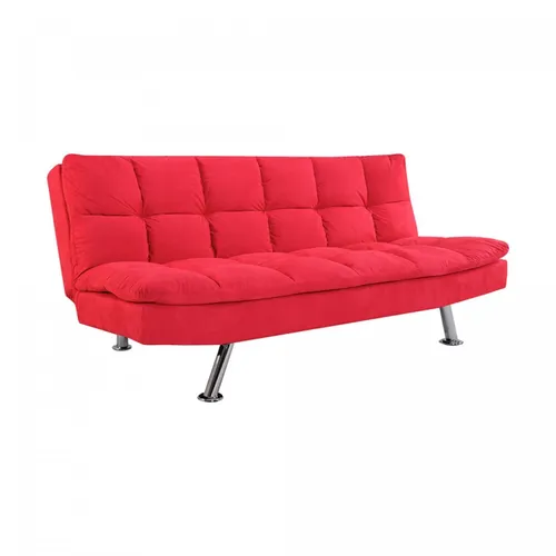 SOFA CAMA 3 CUERPOS L33332 COLOR ROJO en Rojo - Sillones y sofás, Uruguay | Alfa Ventas