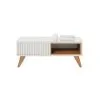 Mesa De Living Mesa Ratona Living Comedor Minimalista en FREIJO OFF WHITE - Mesas de living, Uruguay | Soy Hogar, vista 3 de 14