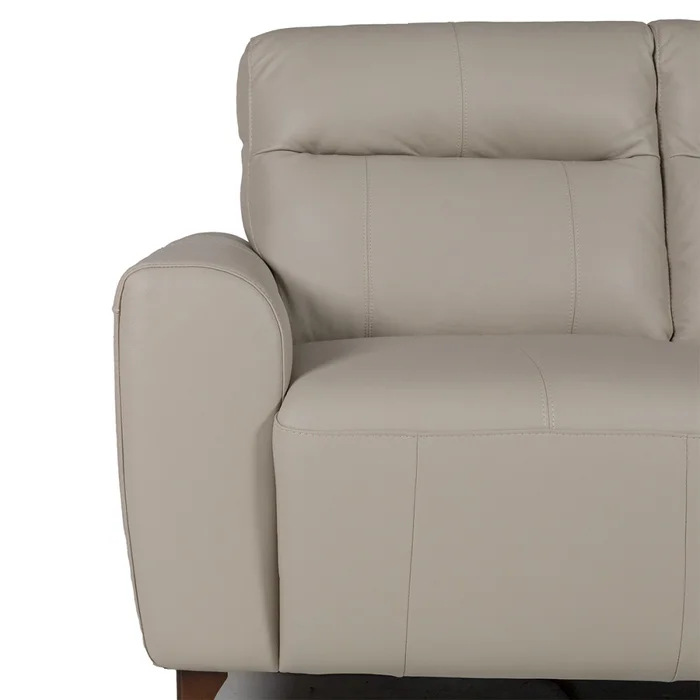Sofá Tahití - Cuero Básico - 2 cuerpos - Arena - (Preventa) en Beige - Sillones y sofás, Uruguay | Nyr, vista 3