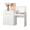 Escritorio Tocador 1 puerta 1 cajón - Trend - FIT - Blanco en Blanco - Escritorios y sillas de escritorio, Uruguay | Ecowood, vista 2 de 5