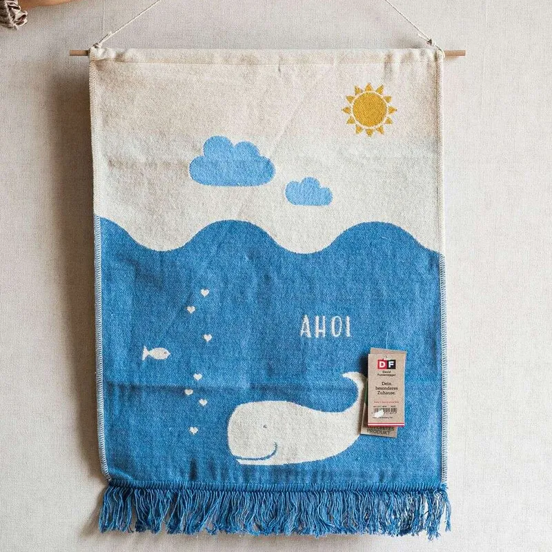CUADRO / ADORNO DE PARED KIDS - BALLENA - Decoración de pared, Uruguay | La Iberica