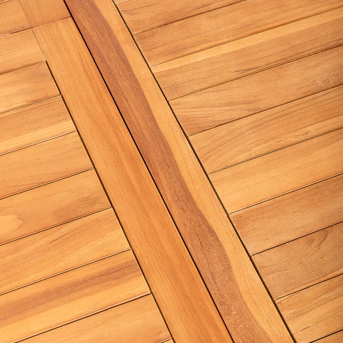 Mesa Ext Madera Natural-beige Yaris 180-240cm en Madera natural - Muebles para el exterior, Uruguay | Divino, vista 4