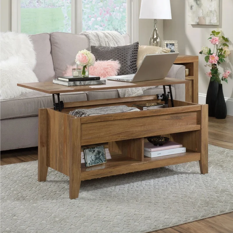 Mesa Ratona Articulada Sauder - Linea Dakota Pass - Marrón en Marrón - Mesas de living, Uruguay | Ecowood, vista 3