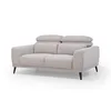 Sofá Keisy - Tela Microfibra - 2 cuerpos - Nikki 6 (Greige) en Gris - Sillones y sofás, Uruguay | NYR, vista 2 de 8