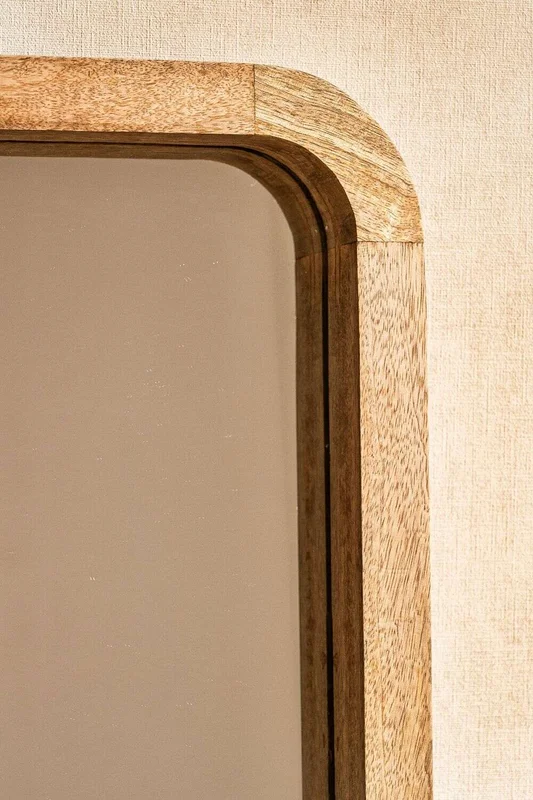 ESPEJO PUNTAS CURVAS - MANGO - 1.65 X 0.75 MTS en Madera natural - Espejos, Uruguay | La Iberica, vista 3