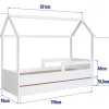 Cama Infantil Estilo Montessori Con Marinera Blanca - Dormitorio, Uruguay | RM Muebles y Deco, vista 5 de 5