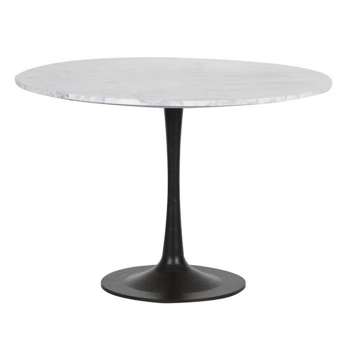 Mesa De Comedor Marmol Negro Tulip en Negro - Mesas de comedor, Uruguay | Divino, vista 2