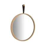 Espejo De Pared Vidrio Natural-beige 40 Cm